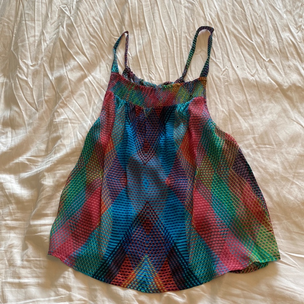 Anthropologie colorful top